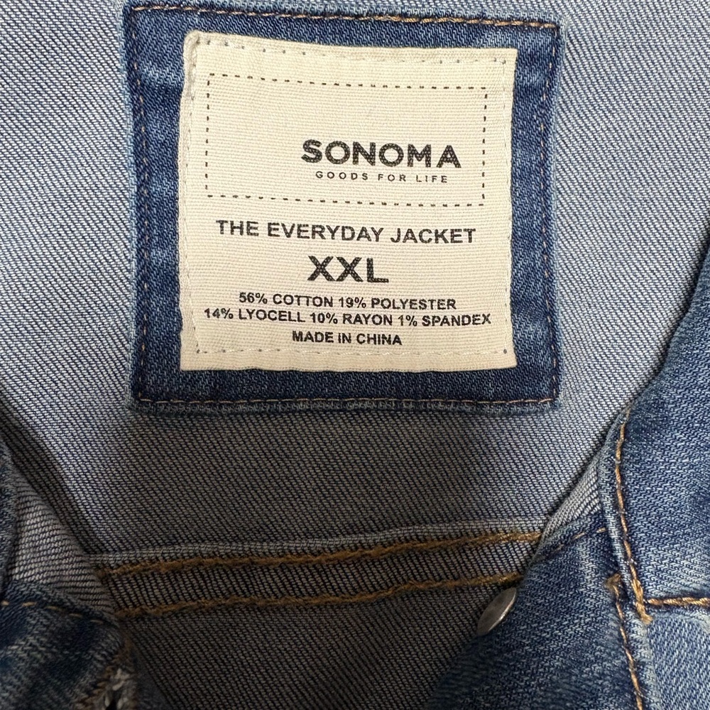 Sonoma Blue Jean Jacket - Picture 2 of 4